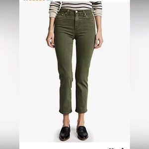 AG Adriano Goldschmied Women's The Isabelle Vintage Straight Leg Crop Jean